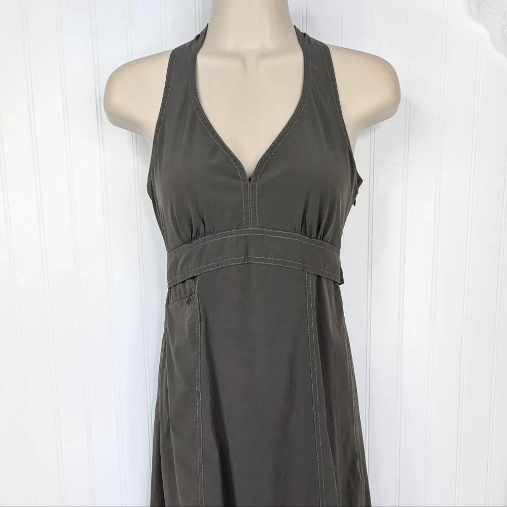 ATHLETA Pack Everywhere Halter Dress Sz XS - Picture 3 of 15